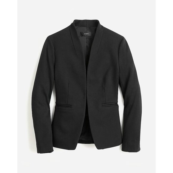 J Crew H2743 Going-out blazer in stretch twill, Size 00 - Picture 1 of 5